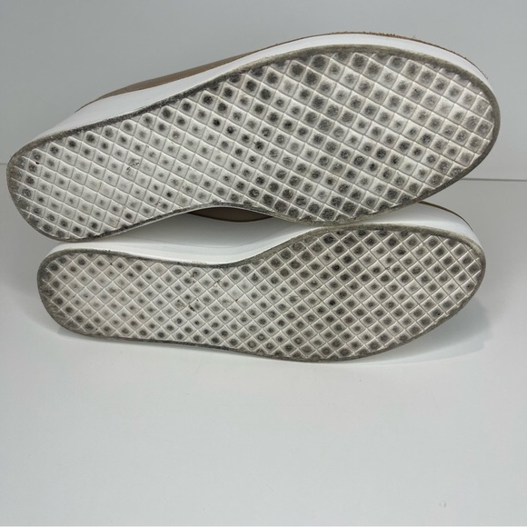 Steve Madden Women’s 8 Kimber Platform Wedge Oxfords‎ Nude Brown Leather Shoes - Picture 8 of 11